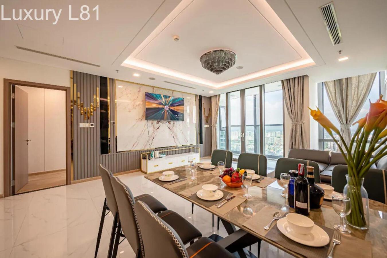 Angia Luxury Apartment Inside Landmark 81 Tower Ho Chi Minh-Byen Eksteriør billede