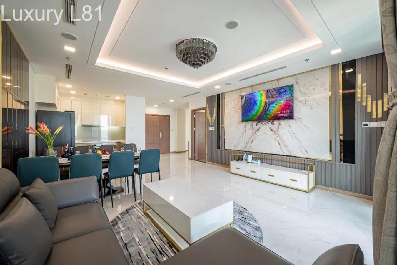 Angia Luxury Apartment Inside Landmark 81 Tower Ho Chi Minh-Byen Eksteriør billede