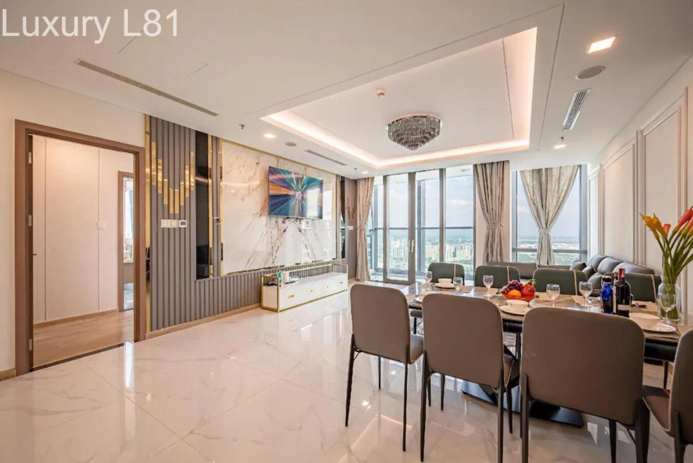 Angia Luxury Apartment Inside Landmark 81 Tower Ho Chi Minh-Byen Eksteriør billede